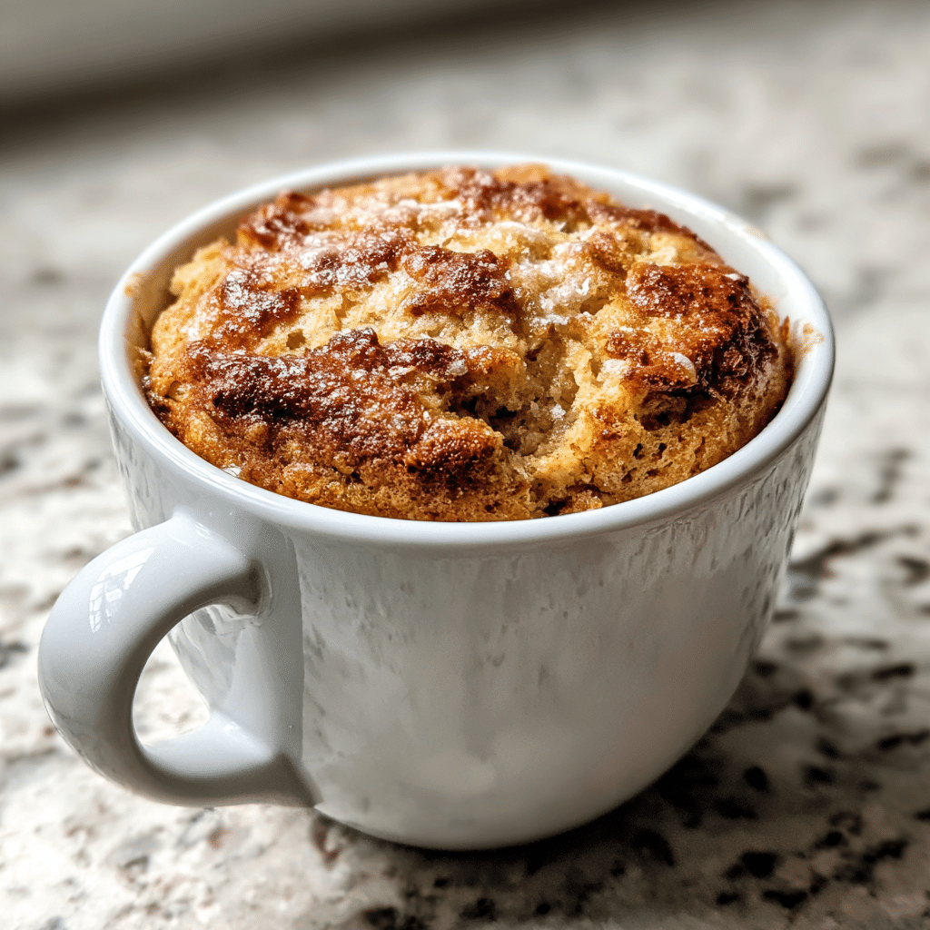  Making eggless apple mug cake in a mug step-by-step