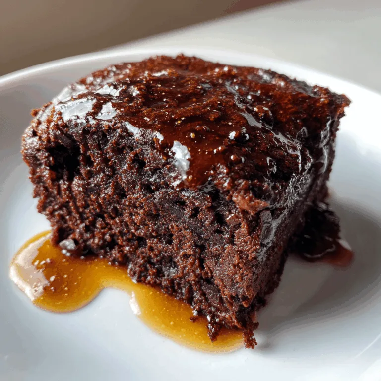 Pumpkin Brownie in a Mug with melting vanilla ice cream