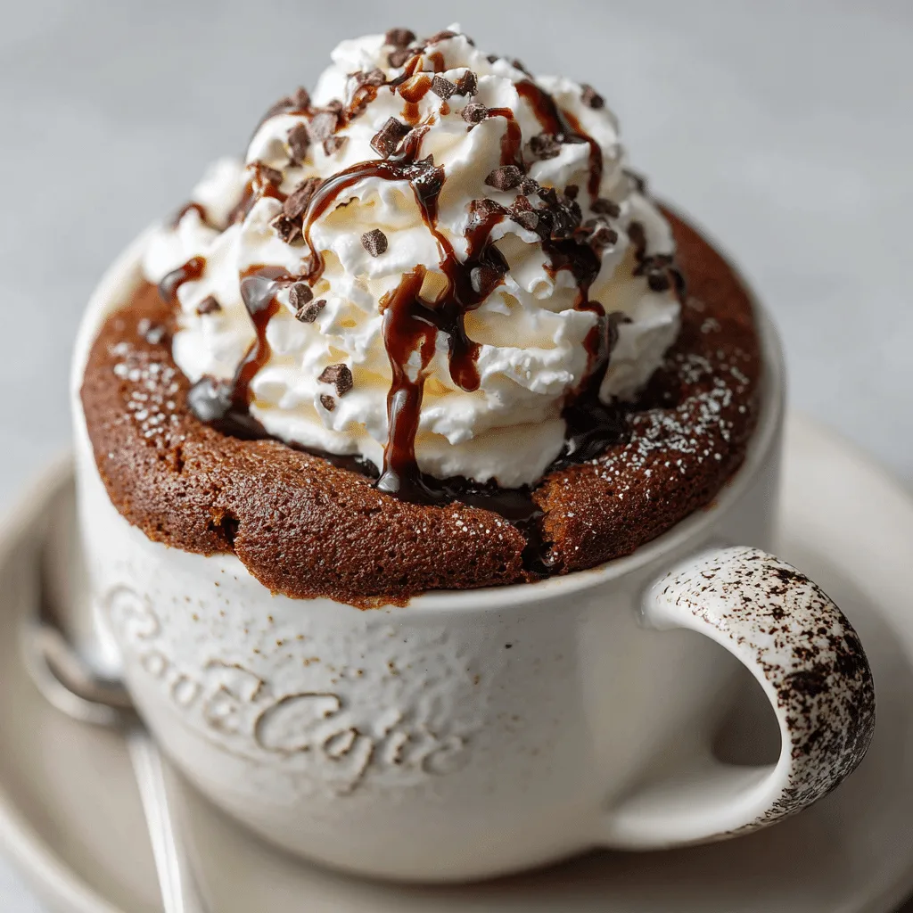 Mocha Coffee Mug Cake: 5-Minute Irresistible Fix