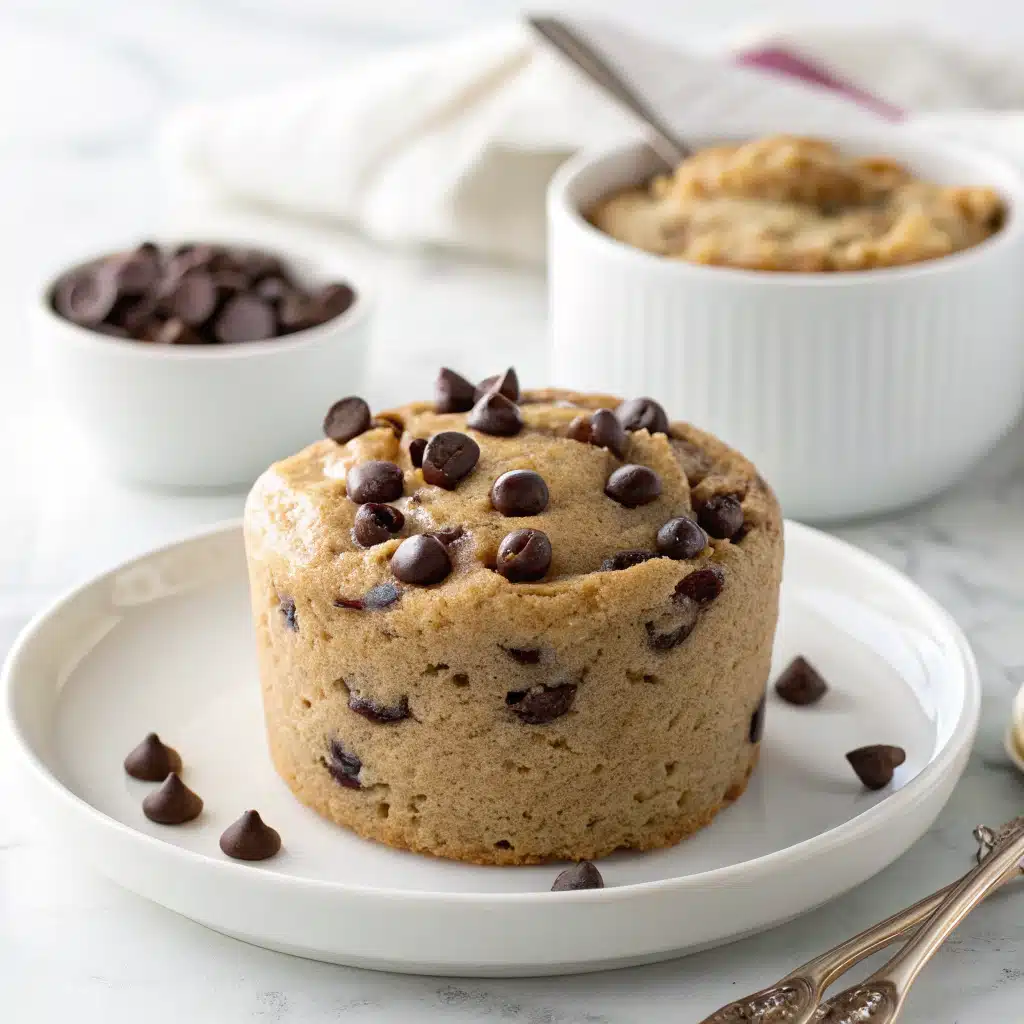 Chocolate Chip Cookie Dough Mug Cake: 5-Minute Miracle