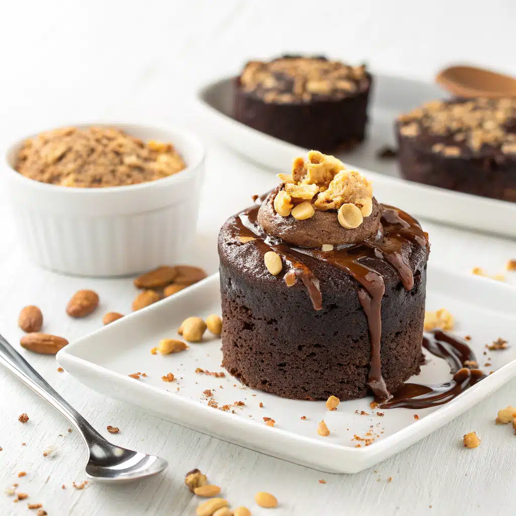 High-Protein Peanut Butter Chocolate Mug Cake: 5-Min Epic