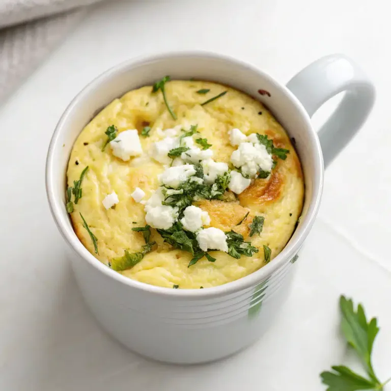 Cottage Cheese & Herb Omelette Mug: 7 Irresistible Secrets