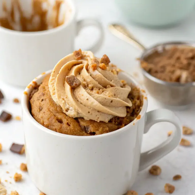 Protein Coffee Cake in a Mug: 5-Minute Irresistible Fix