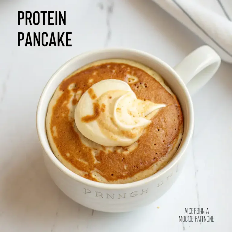 Protein Pancake in a Mug: 7-Min Power Breakfast Win