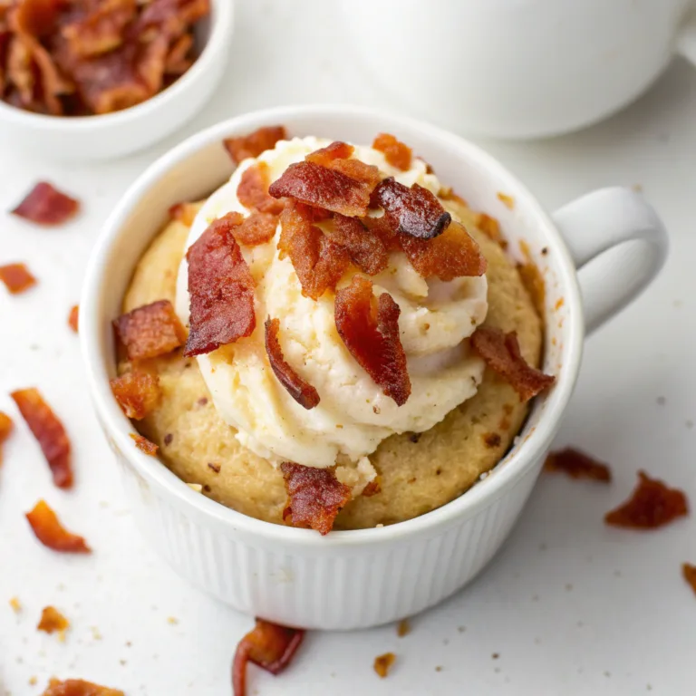 Maple Bacon Mug Cake: 5 Irresistible Minutes to Bliss