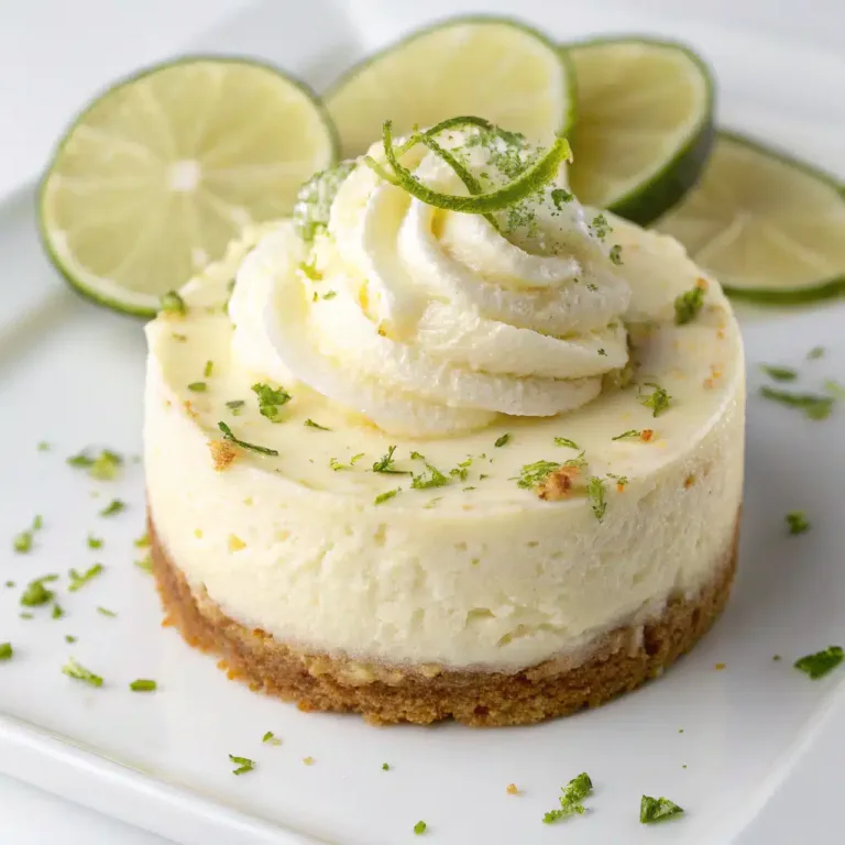 Key Lime Mug Cheesecake