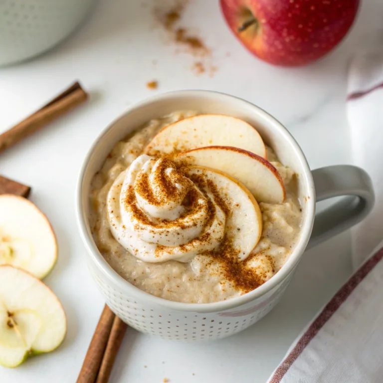 Apple Cinnamon Oatmeal Mug: 7 Irresistible Morning Wins