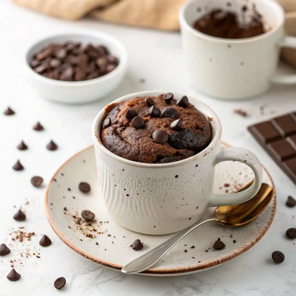 Mocha Protein Mug Brownie: 7 Irresistible, Genius Bites