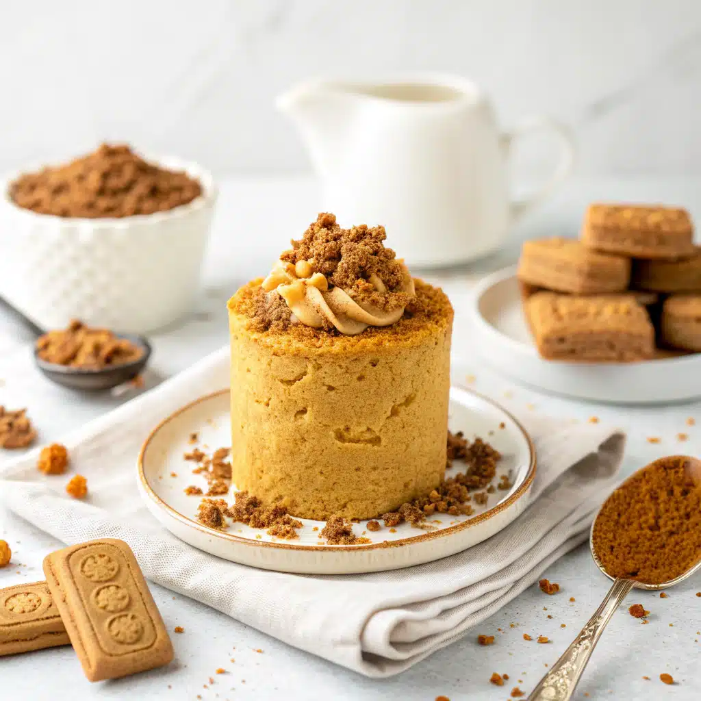 Lotus Biscoff Mug Cake: 5-Minute Irresistible Bliss