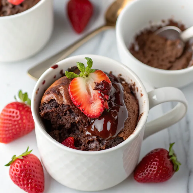 Chocolate-Covered Strawberry Mug Cake: 5 Irresistible Tips