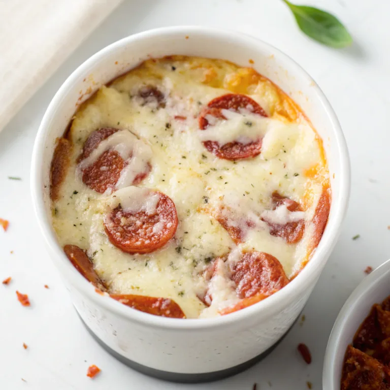 Crustless Mug Pizza: 7 Irresistible Minutes to Joy