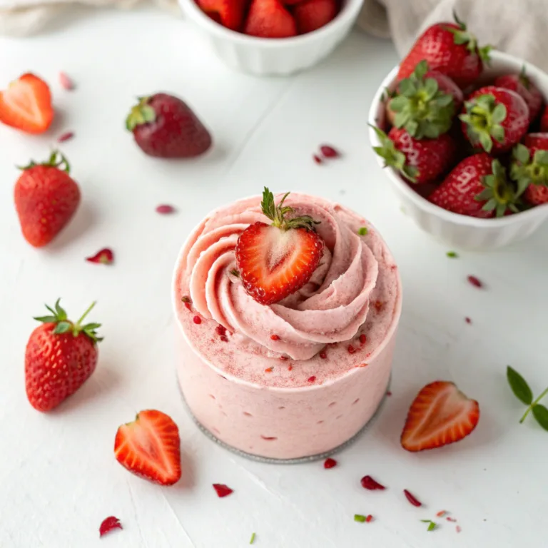 Strawberry Rosewater Mug Cake: 5-Minute Irresistible Bliss