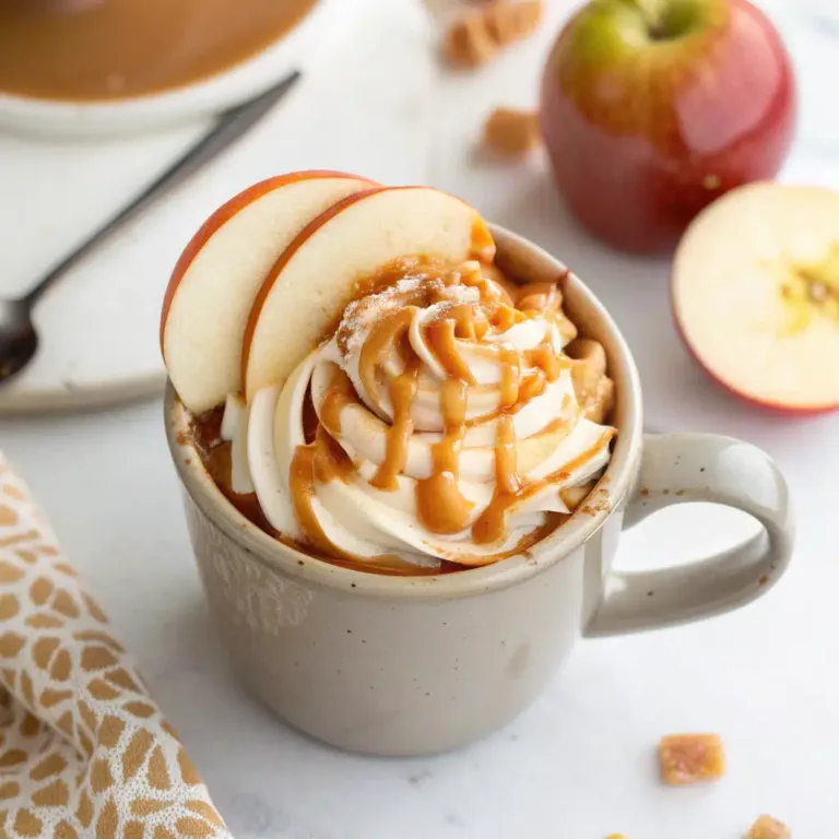 Caramel Apple Mug Crisp