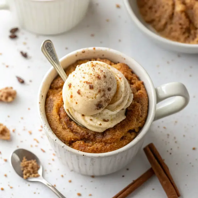 Snickerdoodle Mug Cake