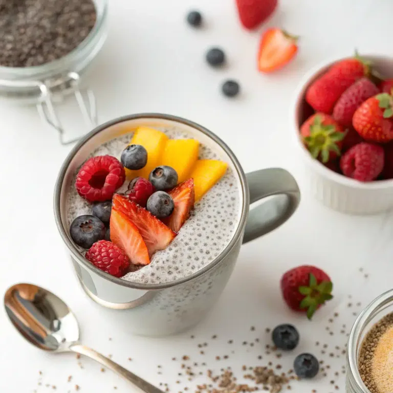 Chia Seed Pudding Mug with Fruit: 7 Irresistible Reasons