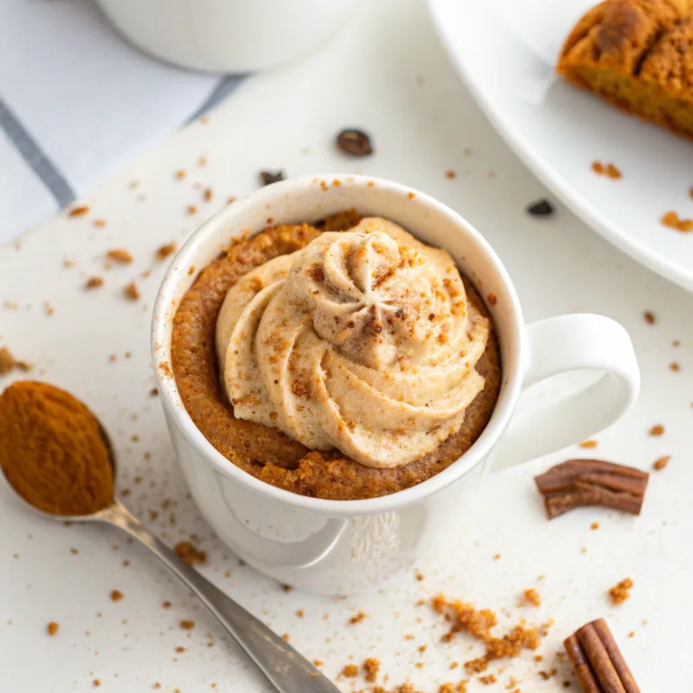 Keto Pumpkin Spice Mug Cake: 3-Minute Cozy Miracle