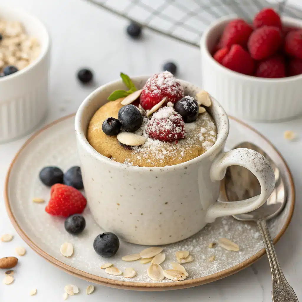 Almond Flour Breakfast Mug Cake: 5-Minute Bliss You Need