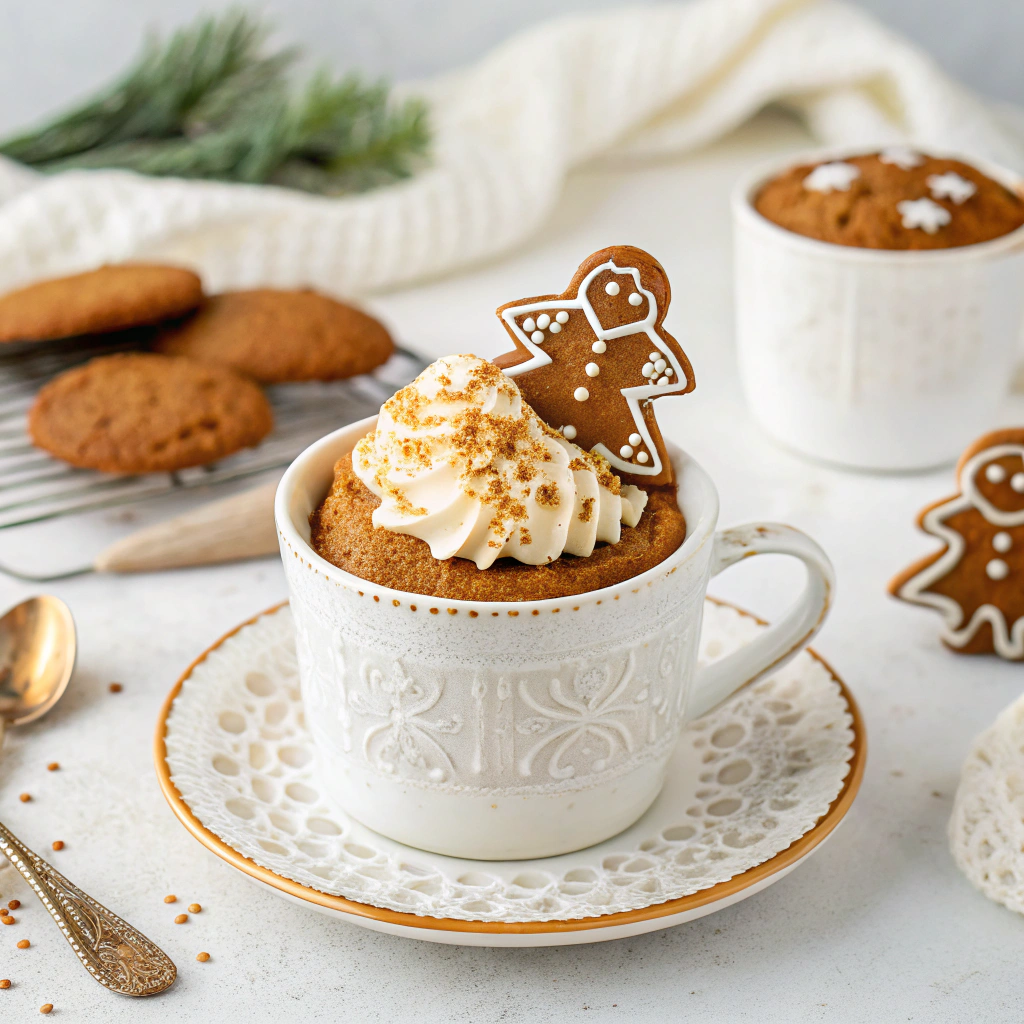 Gingerbread Mug Cake: 5-Minute Cozy Miracle You’ll Crave