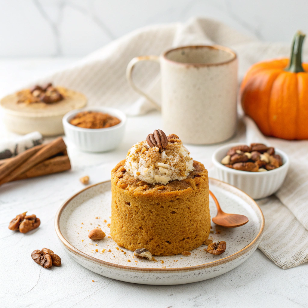 Pumpkin Spice Mug Cake: 5-Minute Irresistible Cozy Treat