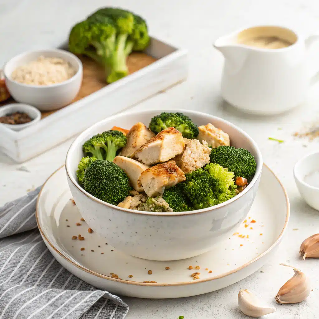 Chicken Broccoli Protein Mug Bowl: 5-Min Fix to Thrive