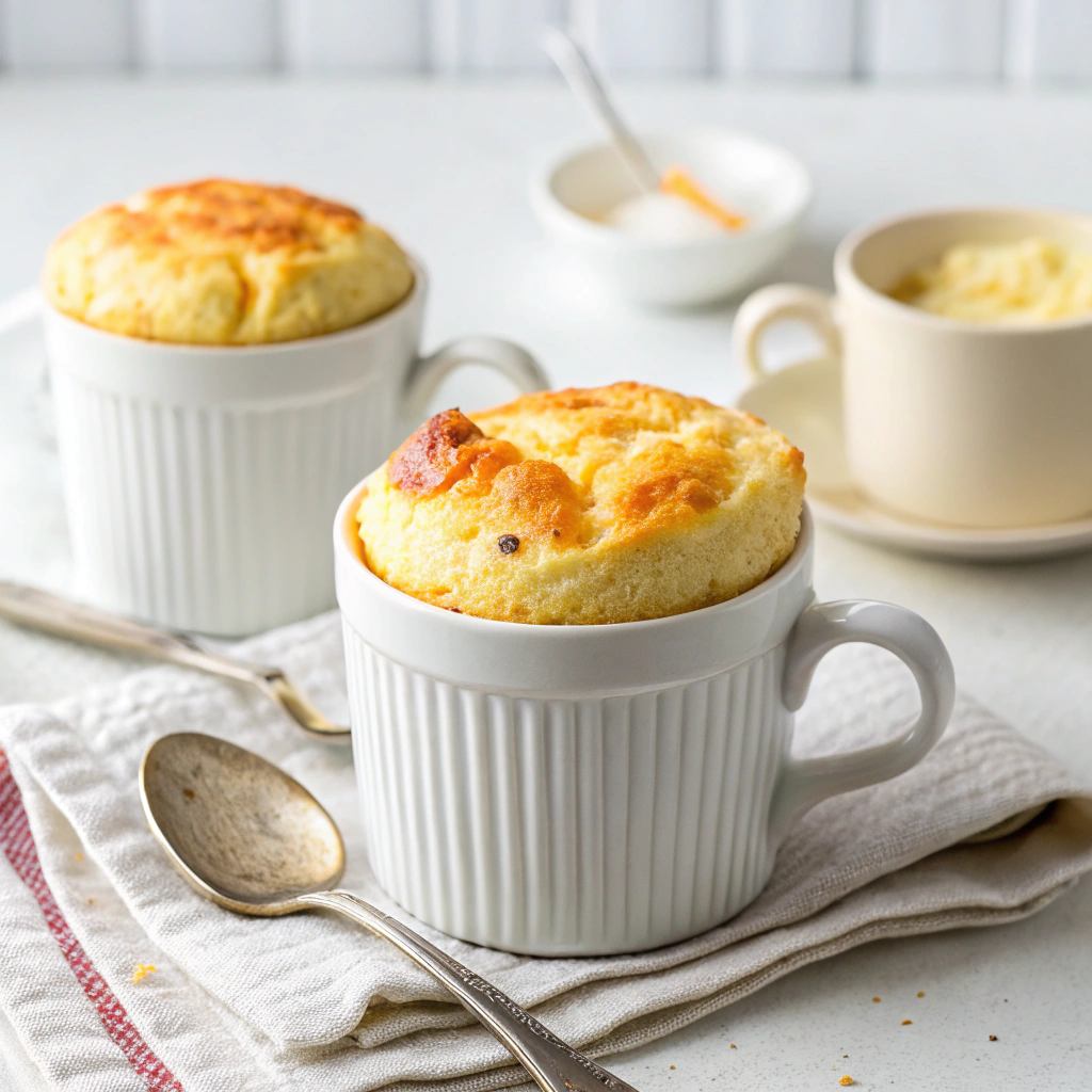 Keto Cheese Soufflé in a Mug: 5 Irresistible Minutes to Wow