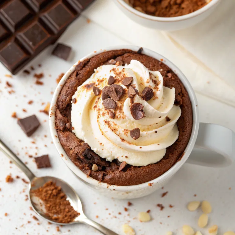 Hot Cocoa Mug Cake: 3-Minute Cozy, Irresistible Bliss
