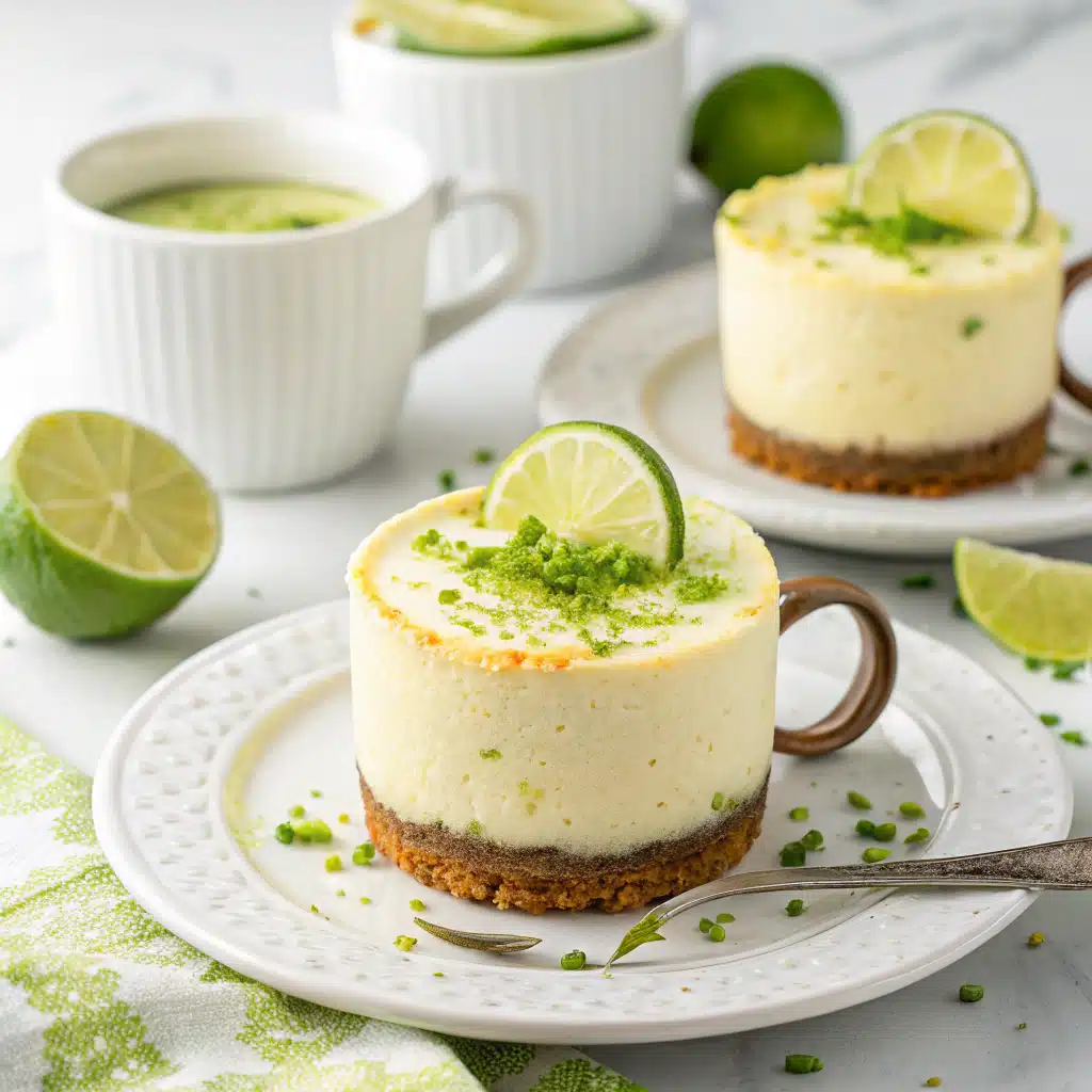 Key Lime Mug Cheesecake: 5-Minute Irresistible Fix