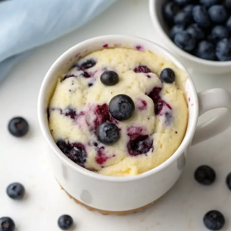 Cottage Cheese Blueberry Mug Cake: 5 Irresistible Reasons