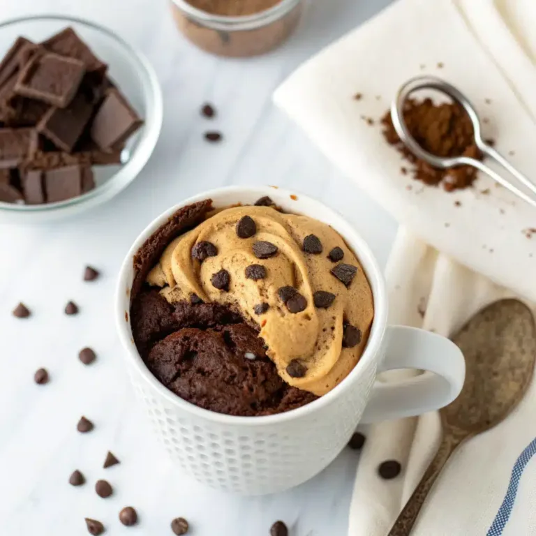 Mocha Protein Mug Brownie: 7 Irresistible, Genius Bites