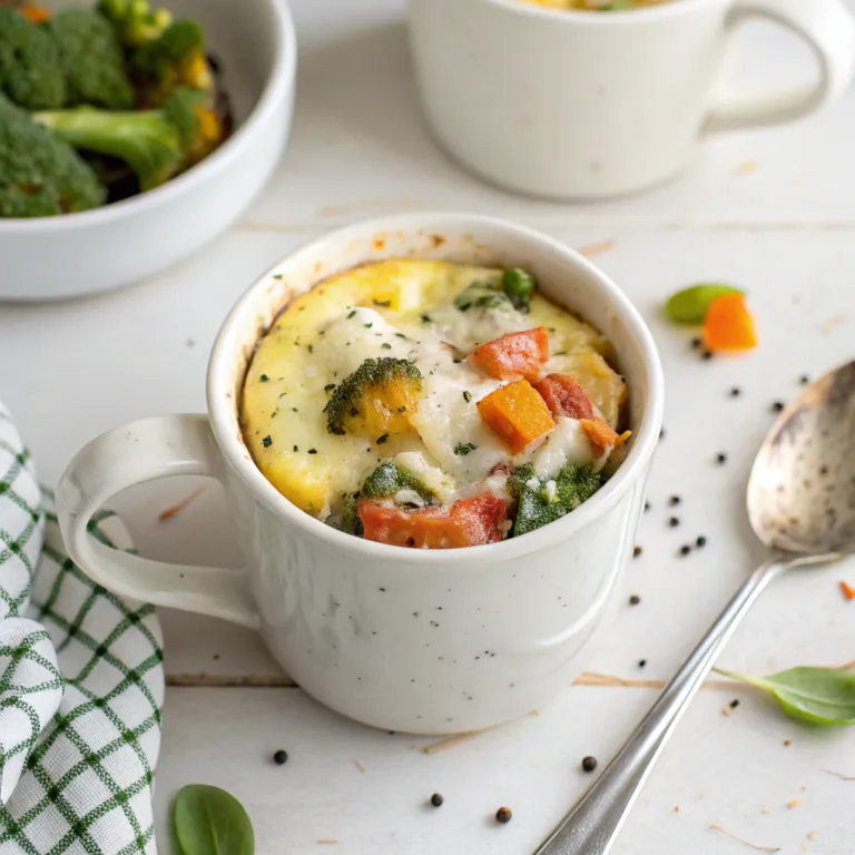 Ranch-Seasoned Vegetable Mug Bake: 5-Minute Ultimate Comfort