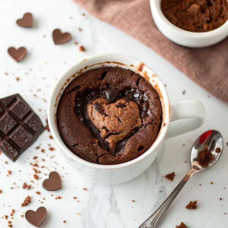 Heart-Shaped Brownie in a Mug: 5 Irresistible Secrets