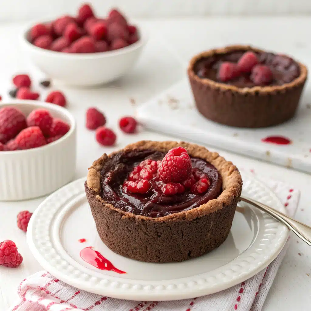 Chocolate Raspberry Mug Tart: 7-Minute Irresistible Bliss