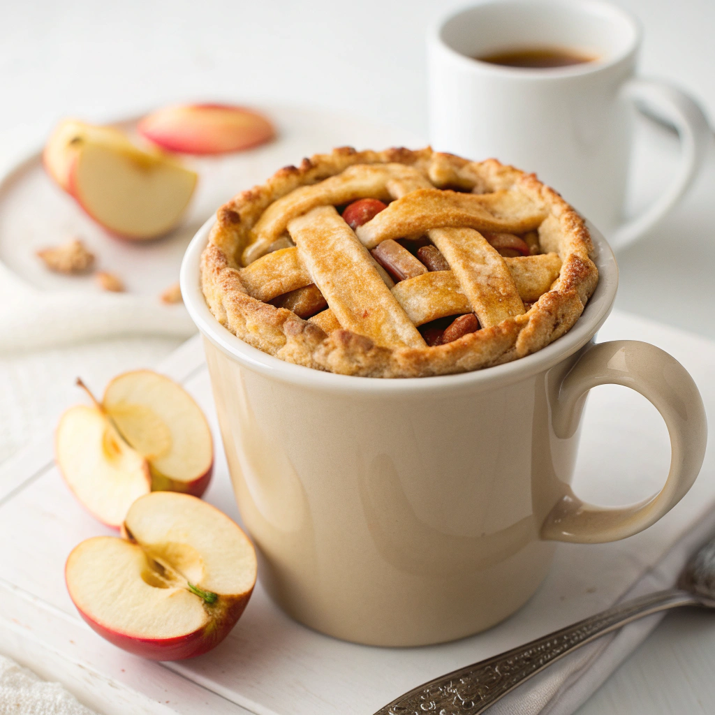 Apple Pie in a Mug: 7 Irresistible Minutes to Cozy Bliss