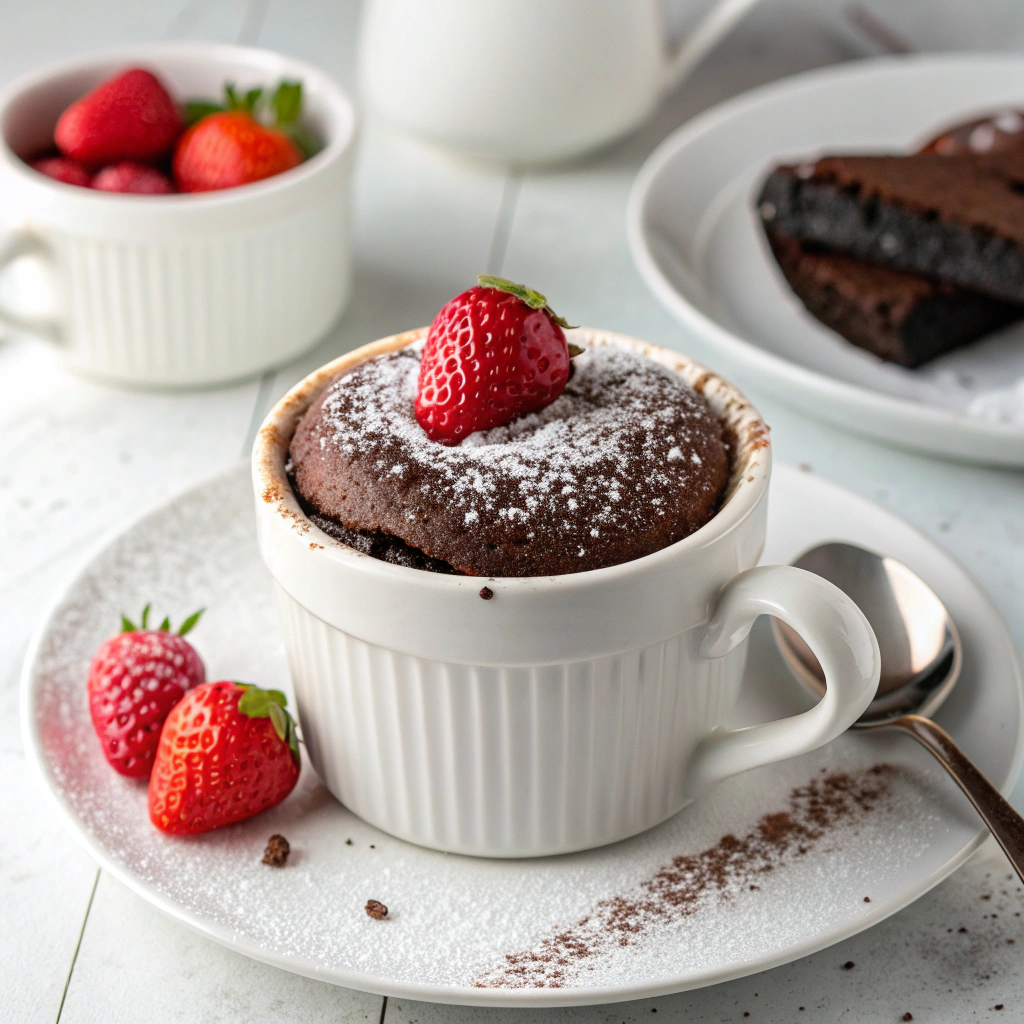Cupid’s Chocolate Mug Cake: 5-Minute Irresistible Bliss
