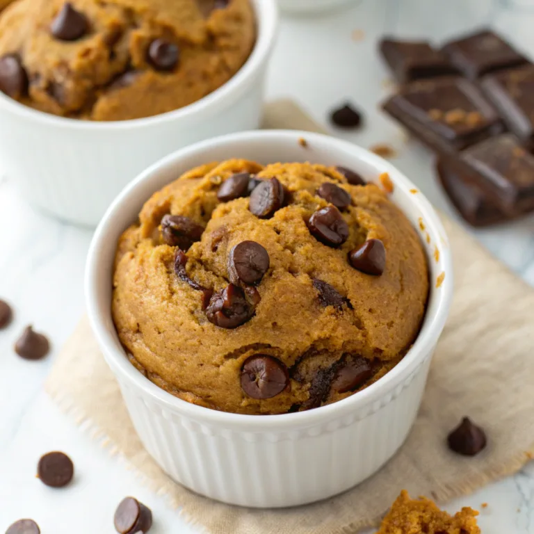 Pumpkin Chocolate Chip Mug Muffin: 5-Minute Irresistible Fix