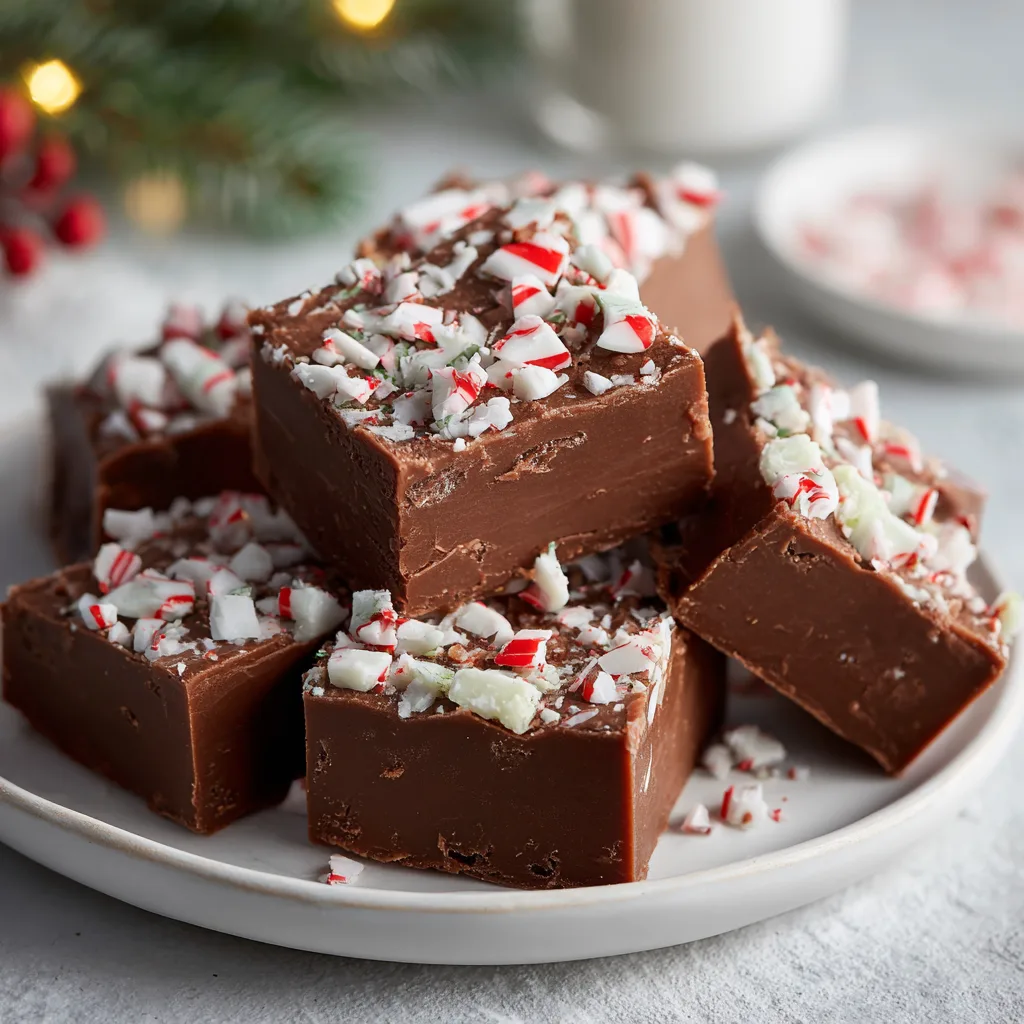 Easy 5-Ingredient Peppermint Mocha Fudge Recipe – Quick & Delicious Holiday Treat