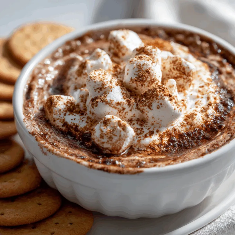Easy 5-Minute Hot Cocoa Dip Recipe | Quick & Delicious Dessert Idea