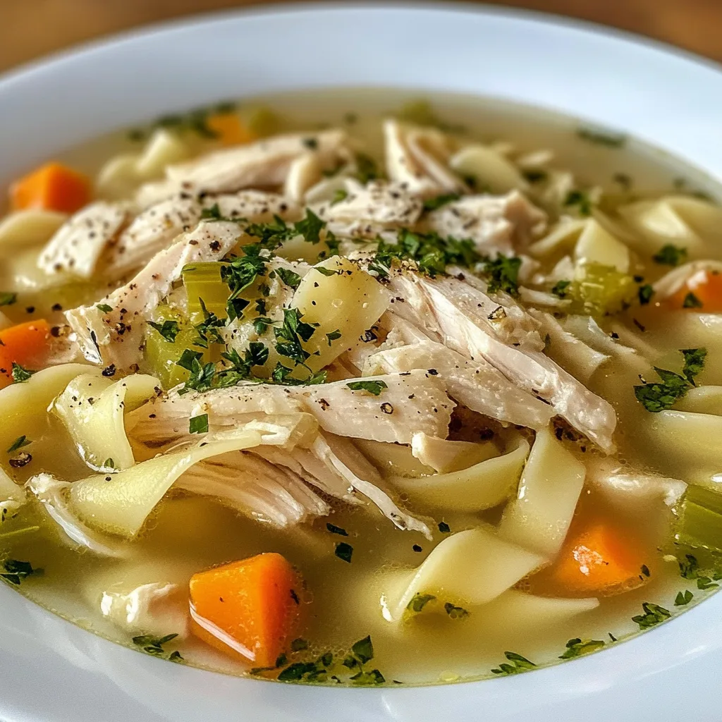 Easy Chicken Noodle Soup Recipe with Rotisserie Chicken | Quick & Delicious