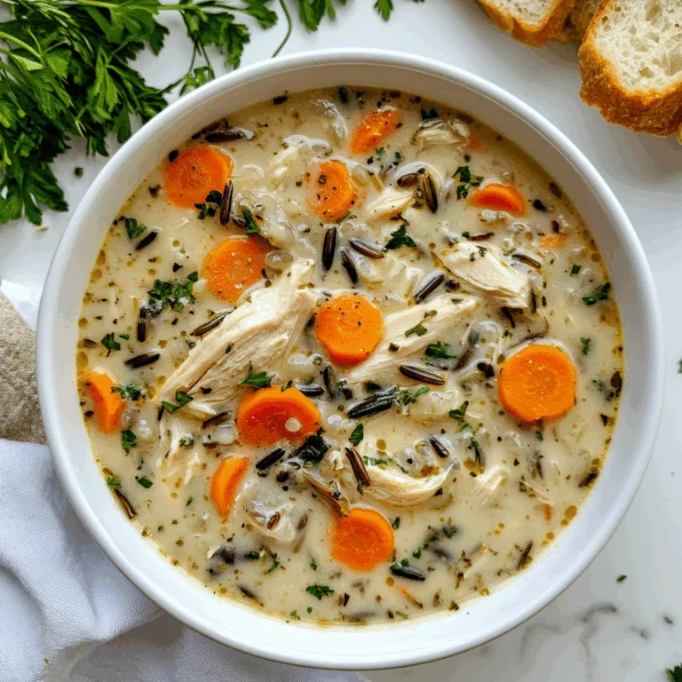 Hearty Chicken and Wild Rice Soup Recipe | Easy & Delicious Comfort Food