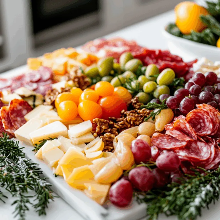 Christmas Morning Charcuterie Breakfast Board | Festive Holiday Brunch Ideas