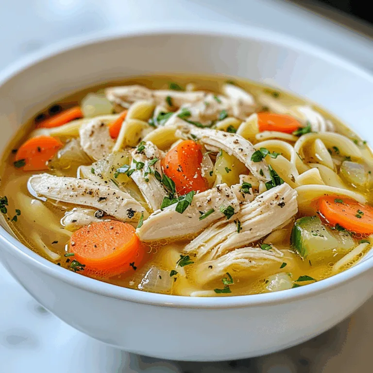 Cozy Gluten-Free Chicken Noodle Soup Recipe – Healthy & Comforting