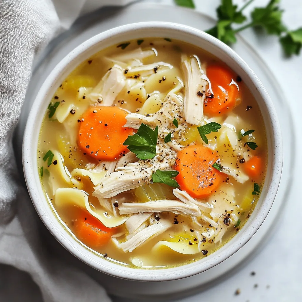 Cozy Gluten-Free Chicken Noodle Soup Recipe – Healthy & Comforting