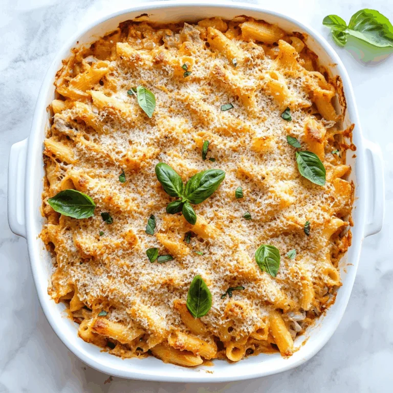 Creamy Gluten-Free Tuna Pasta Bake Recipe | Easy & Delicious Meal