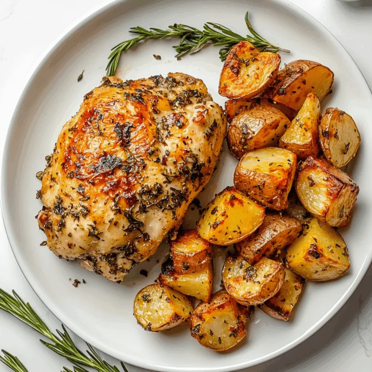 Easy Gluten-Free Baked Oregano Chicken with Roasted Potatoes Recipe