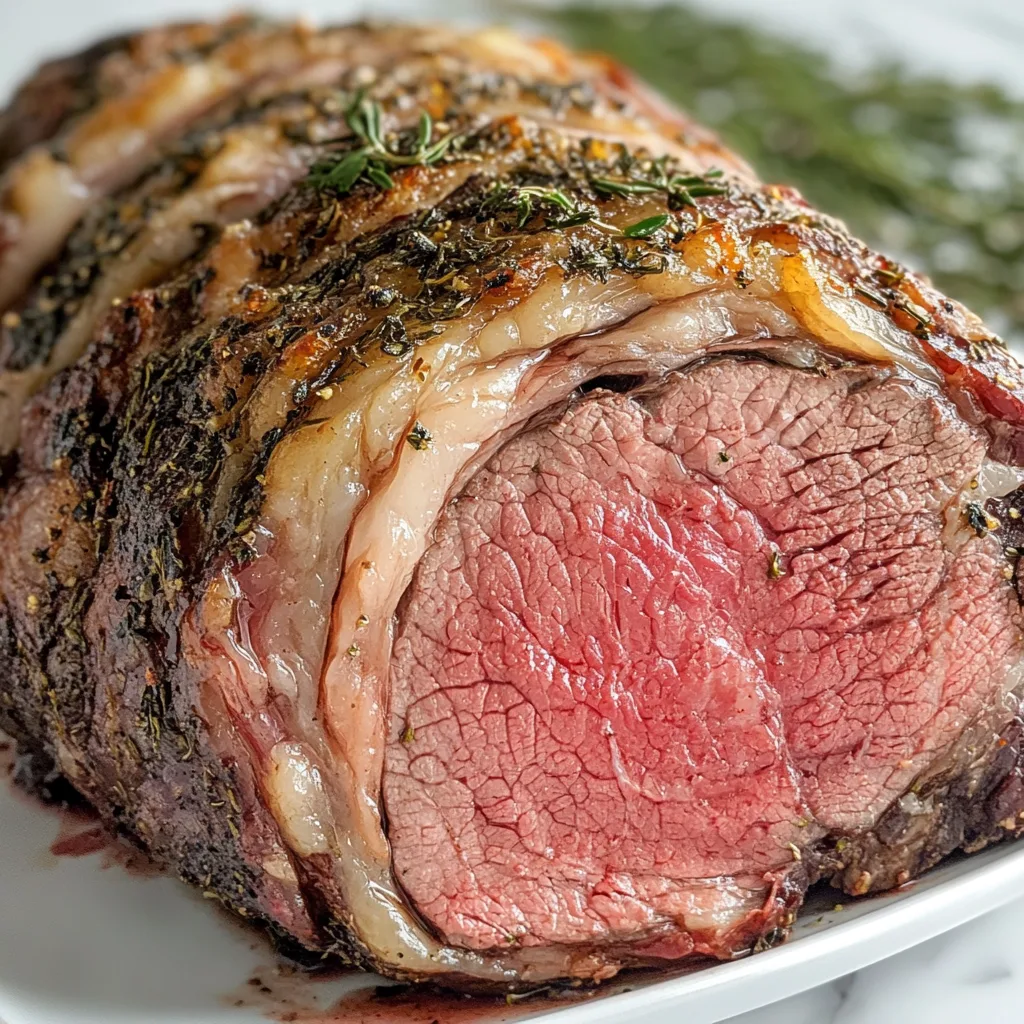 Easy Slow-Roasted Prime Rib Recipe | Perfectly Tender & Juicy Every Time
