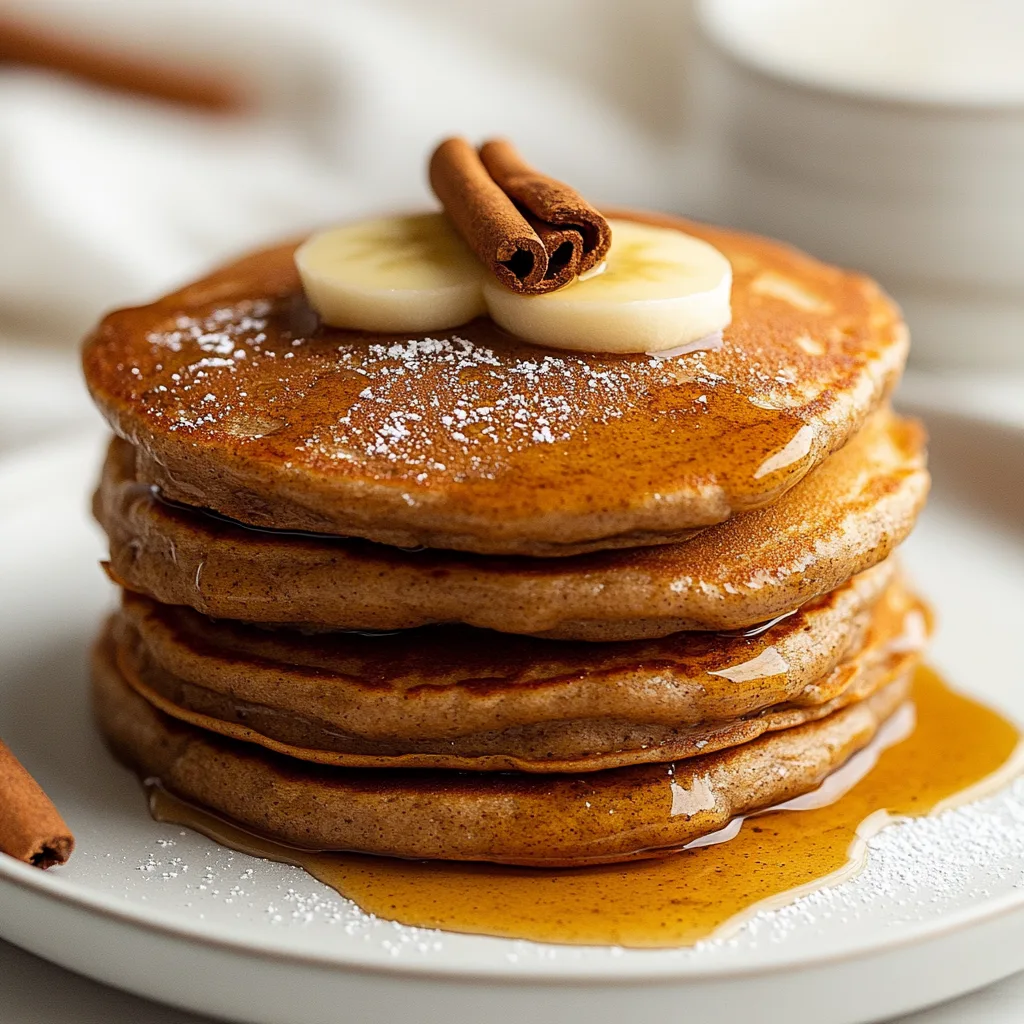Fluffy Gingerbread Pancakes Recipe – Soft, Spiced & Delicious Breakfast