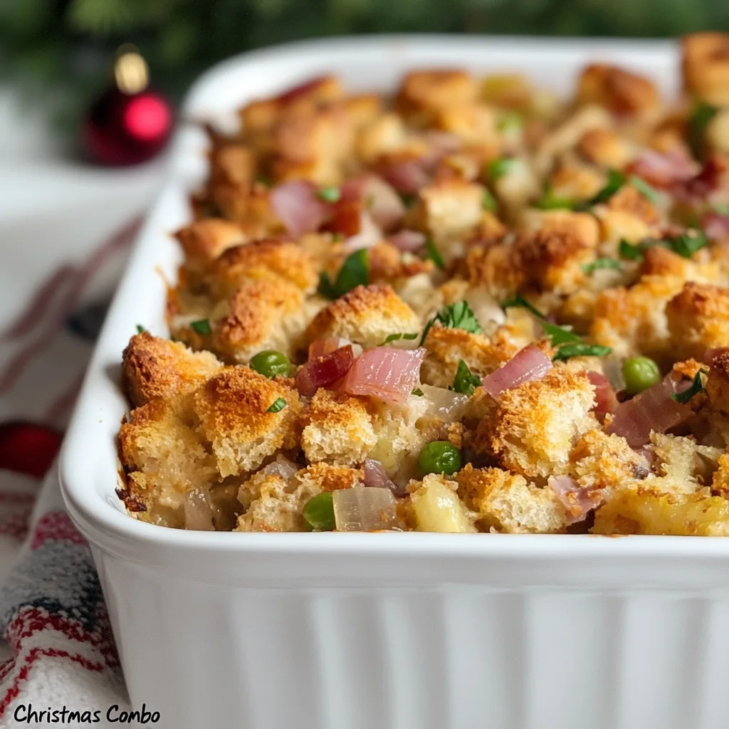 Make-Ahead Christmas Combo Casserole Recipe | Easy Holiday Breakfast Idea
