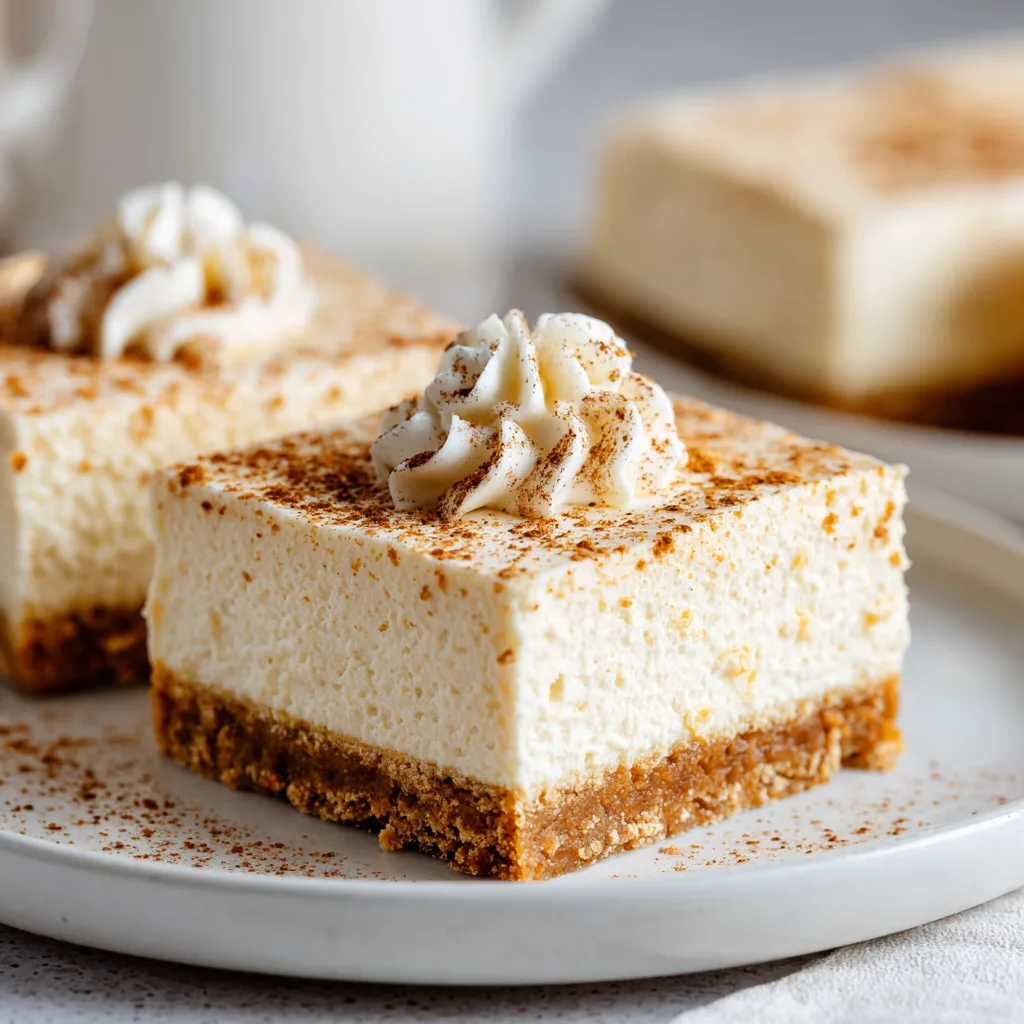 Delicious No-Bake Eggnog Cheesecake Bars Recipe – Easy & Creamy Dessert
