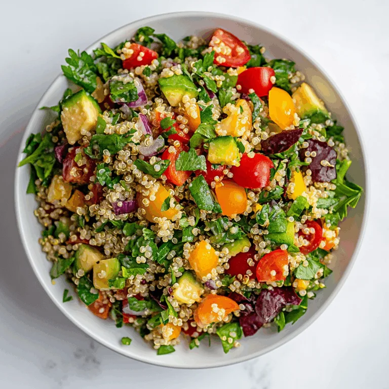 Quinoa Power Salad Recipe – Healthy Gluten-Free Superfood Bowl