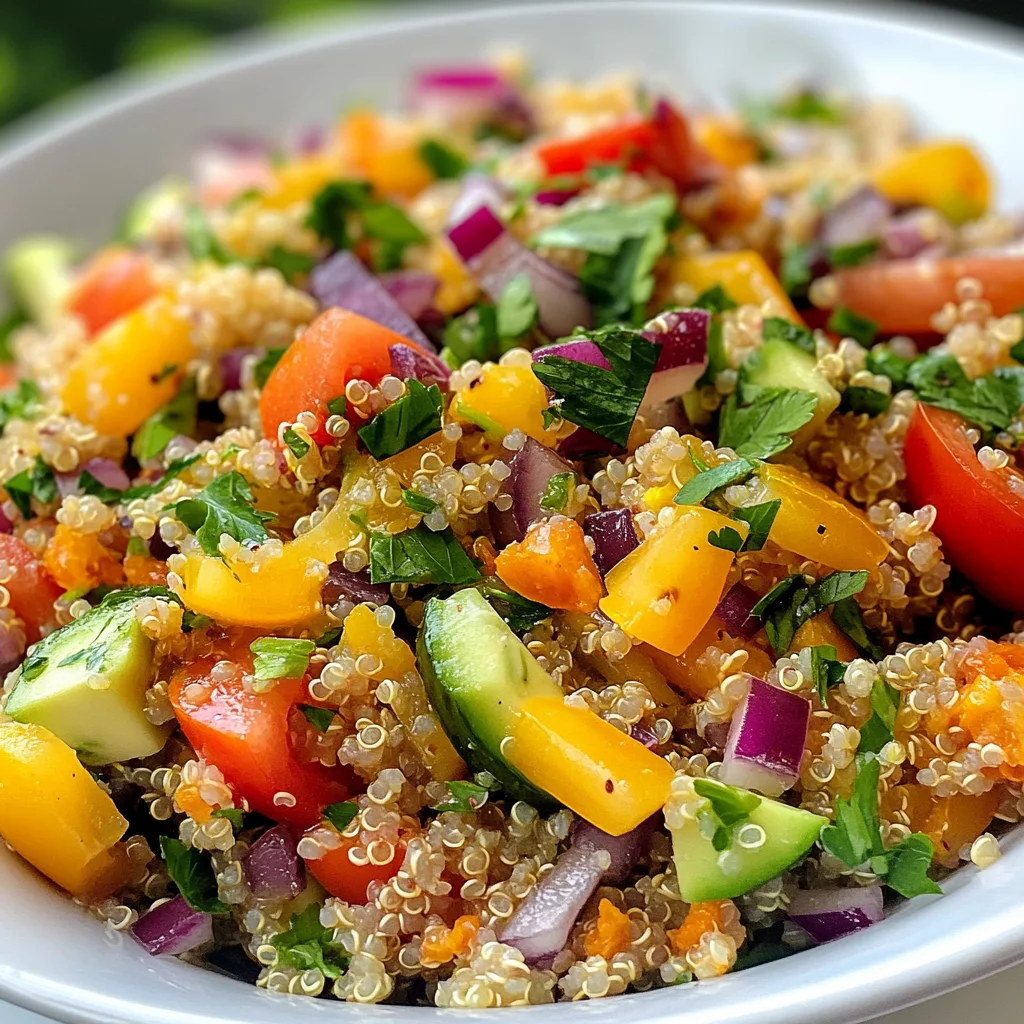 Quinoa Power Salad Recipe – Healthy Gluten-Free Superfood Bowl